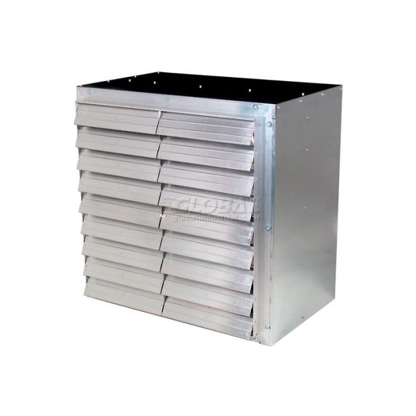 J & D Manufacturing J&D 36in Galvanized Wall Master Exhaust Fan, Direct Drive, 1/2hp VF36DM - main